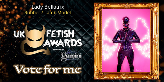 Vote for Me in UK Fetish Awards